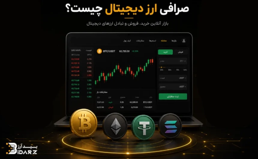 صرافی ارز دیجیتال چیست